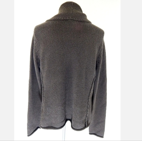 Eileen Fisher Heavy Knit Open Front Cardigan - Picture 3 of 4